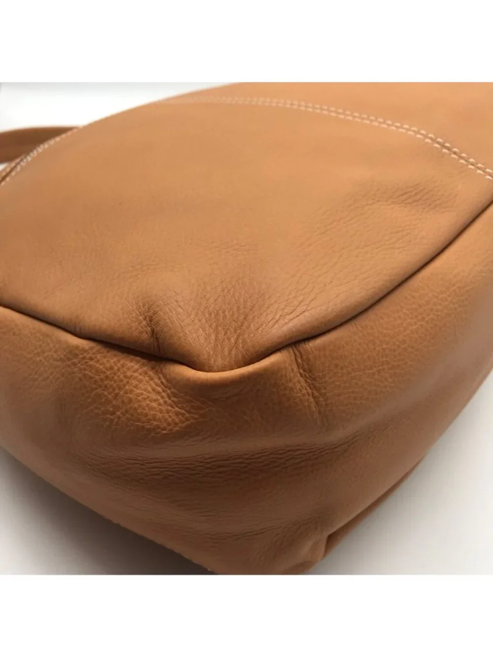 Unbranded Tan Leather Hobo Crossbody